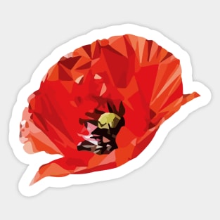 Big Poppy Sticker